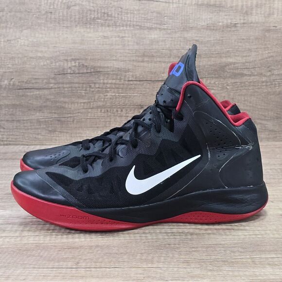 Nike Zoom Hyperenforcer Men's Size 14 Black Red Sneakers 'Sales CFM Sample' RARE - Picture 5 of 12